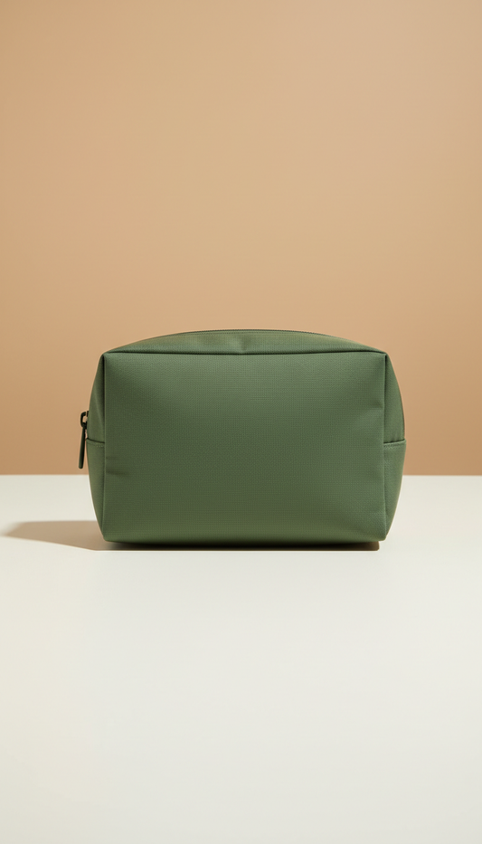 Signature Green Travel Pouch